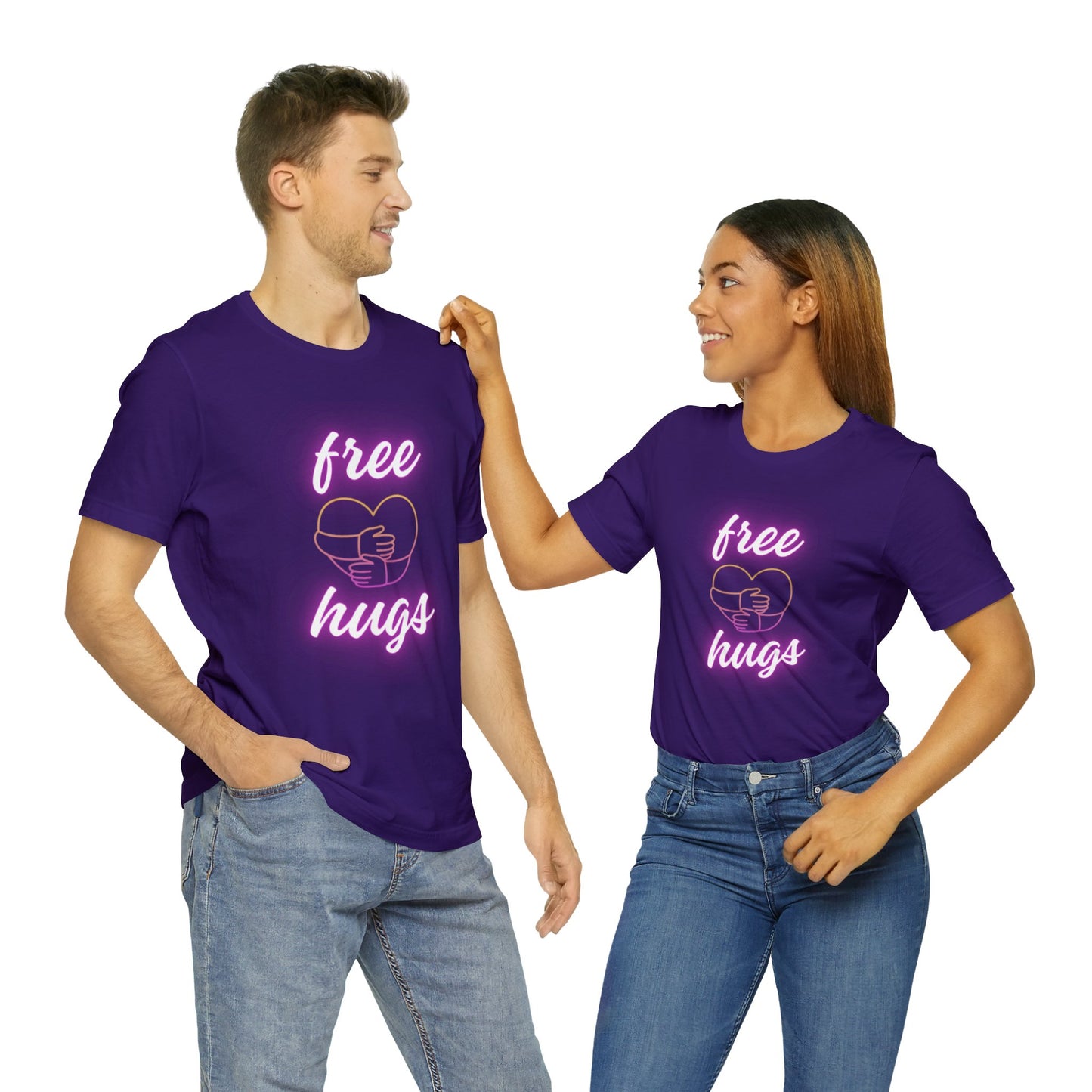 Free Hugs Unisex Jersey Short Sleeve Tee