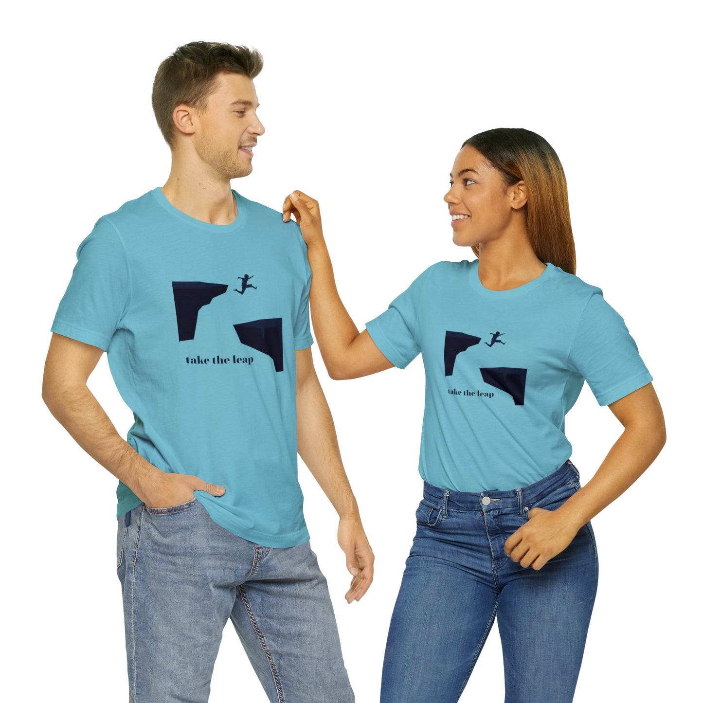 Take the Leap Unisex Jersey Short Sleeve Tee