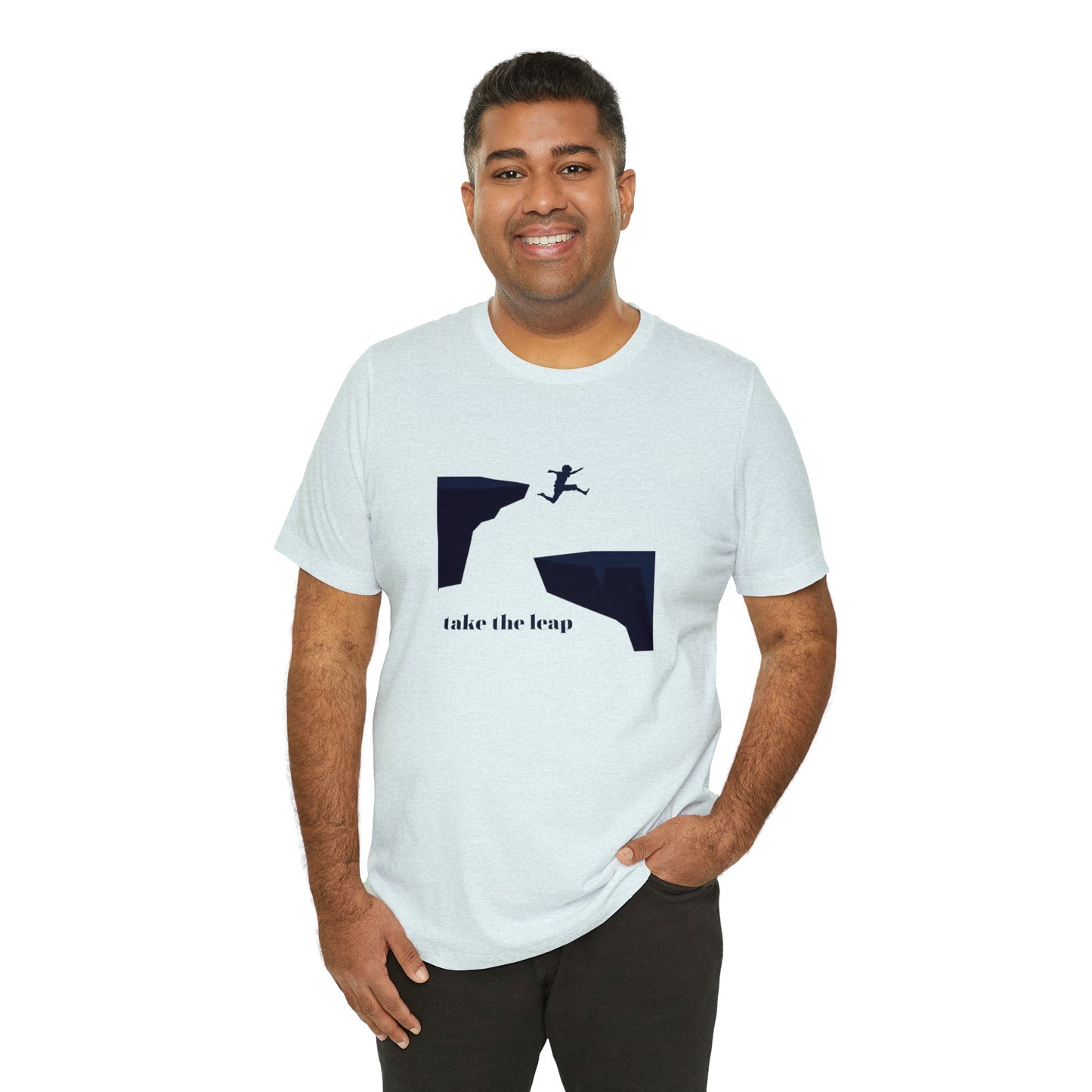 Take the Leap Unisex Jersey Short Sleeve Tee