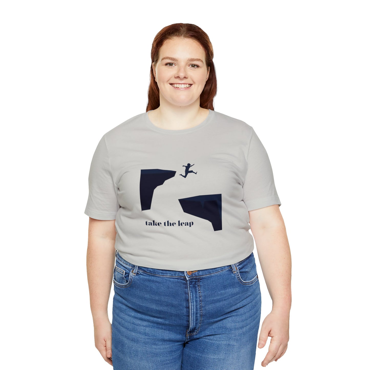 Take the Leap Unisex Jersey Short Sleeve Tee