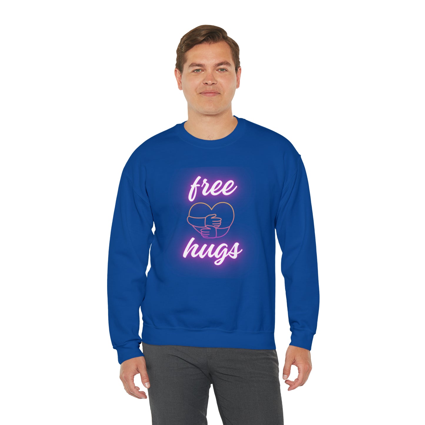 Free Hugs Unisex Crewneck Sweatshirt