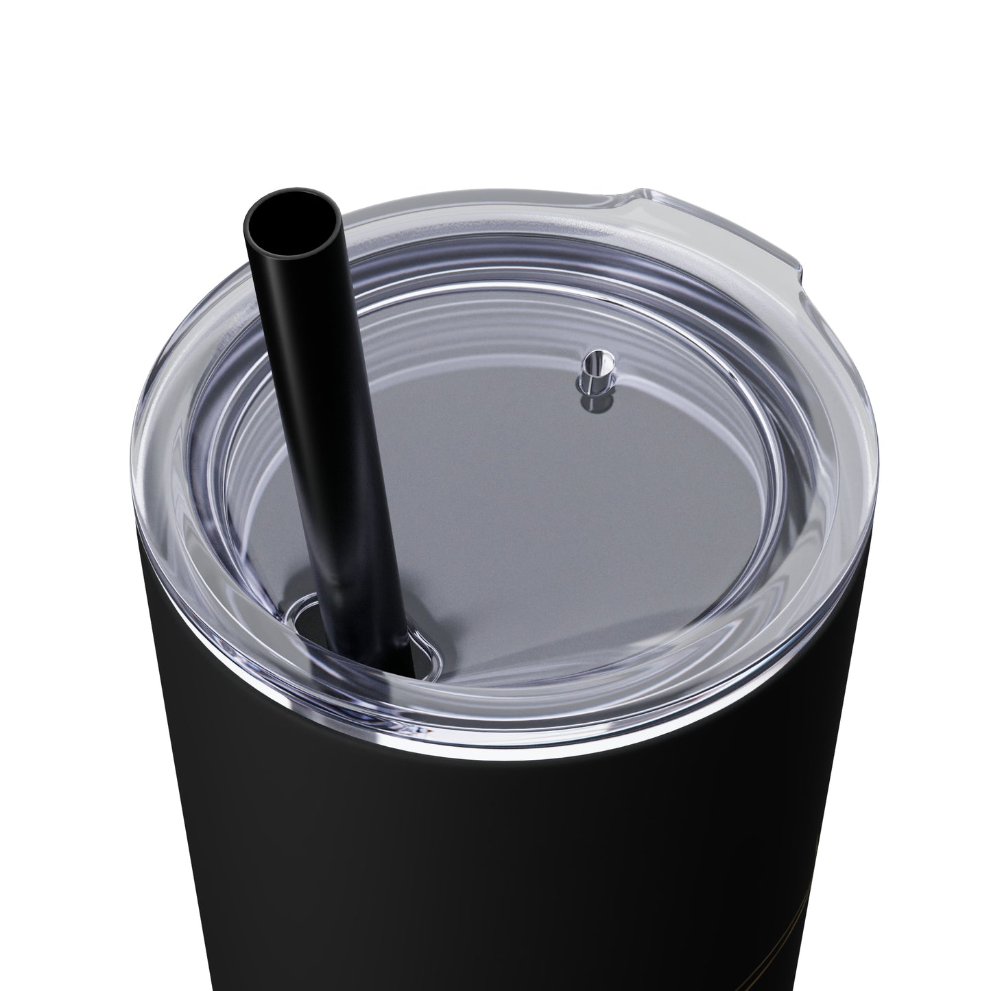 Enchanted Gifts & Crafts Skinny Tumbler with Straw, 20oz