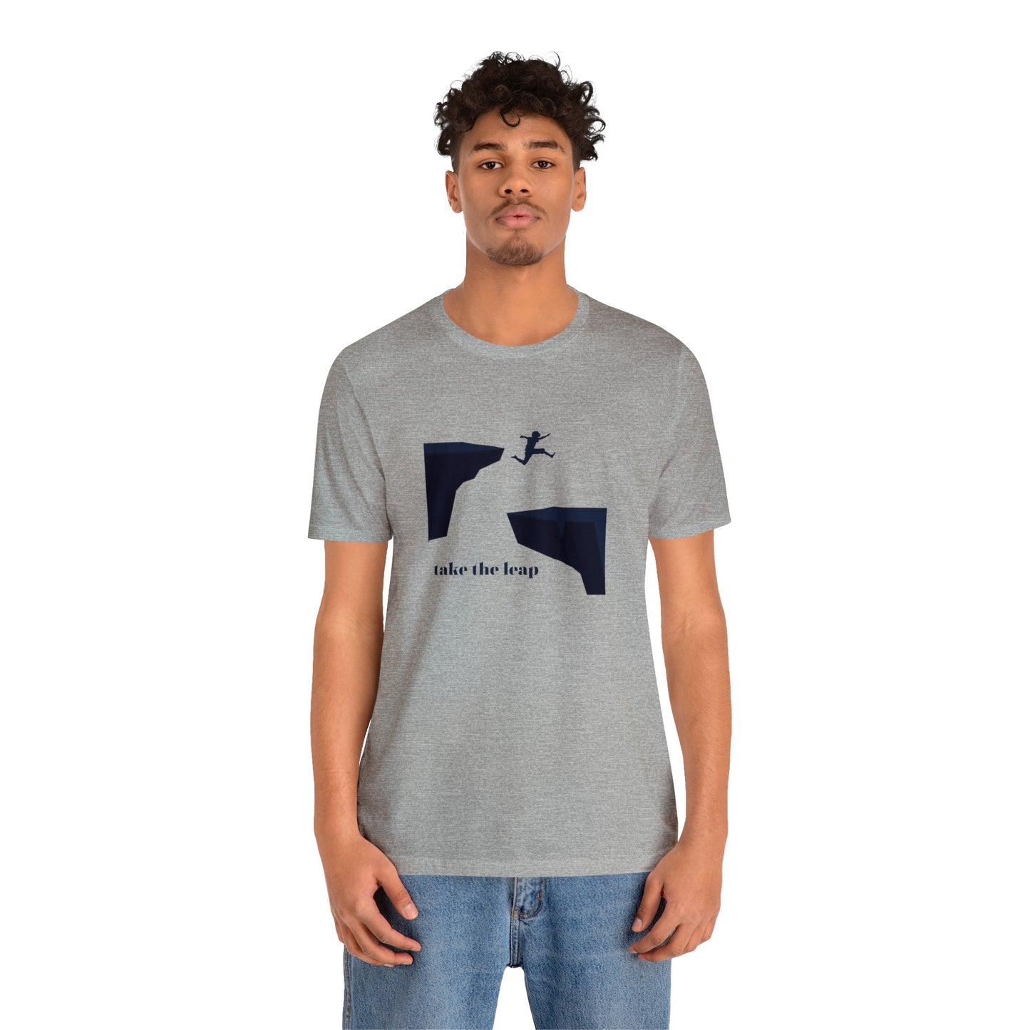 Take the Leap Unisex Jersey Short Sleeve Tee