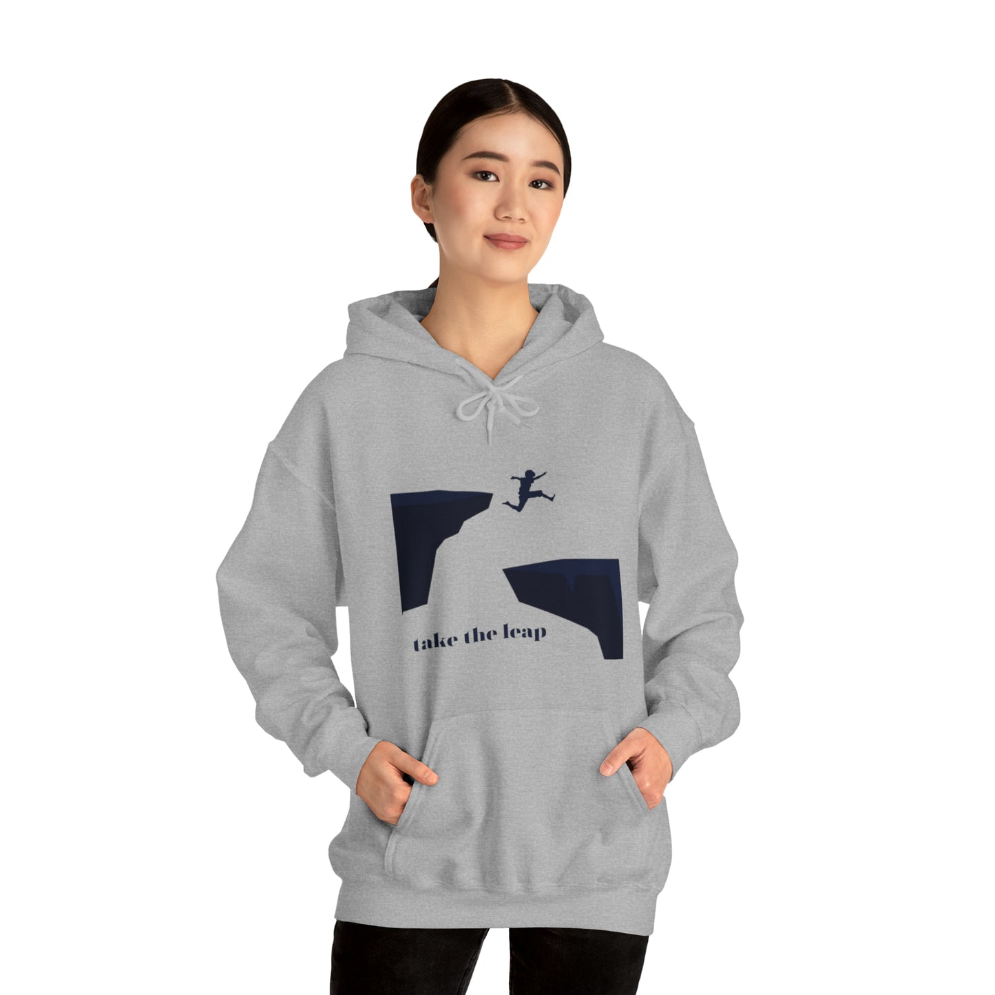 Take the Leap Unisex Hooded Sweatshirt