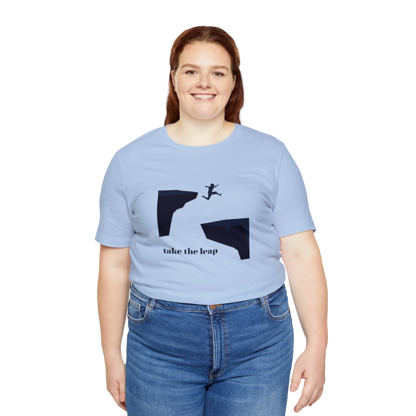 Take the Leap Unisex Jersey Short Sleeve Tee