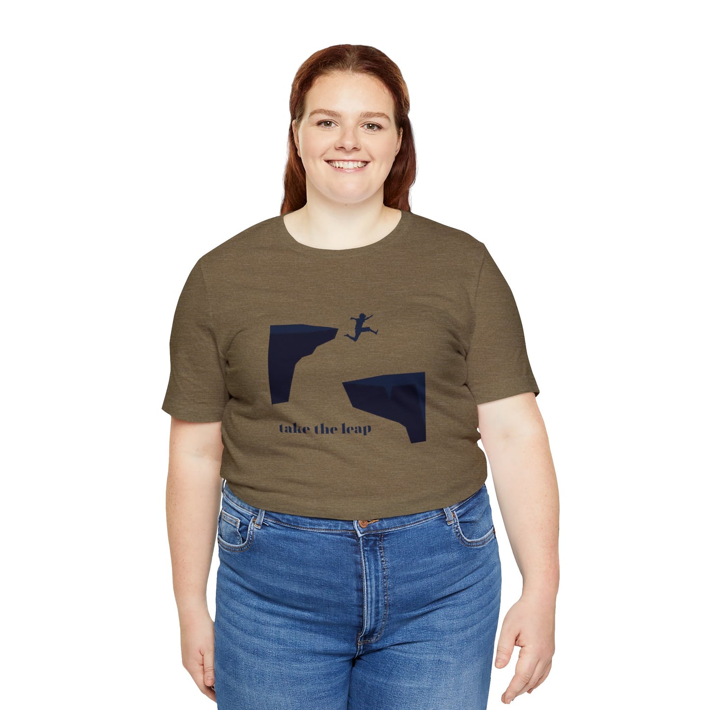 Take the Leap Unisex Jersey Short Sleeve Tee