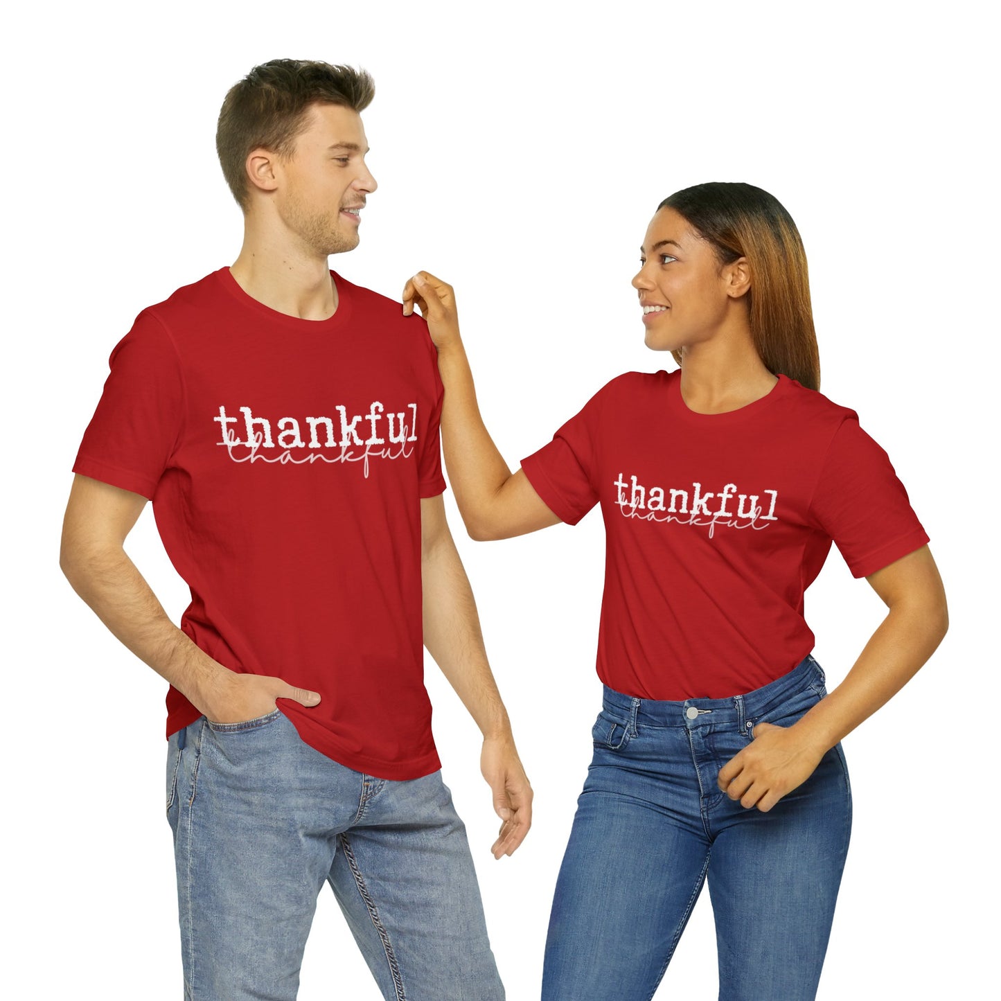 Thankful Unisex Jersey Short Sleeve Tee