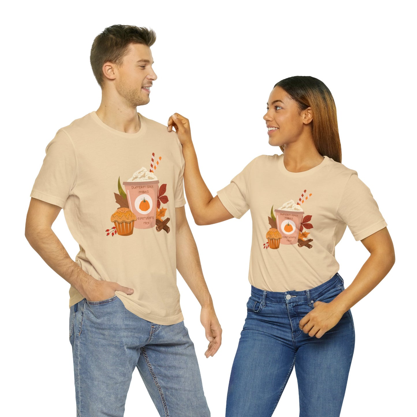 Pumpkin Spice Unisex Jersey Short Sleeve Tee