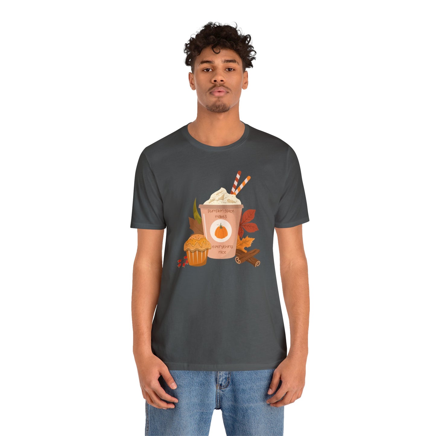 Pumpkin Spice Unisex Jersey Short Sleeve Tee